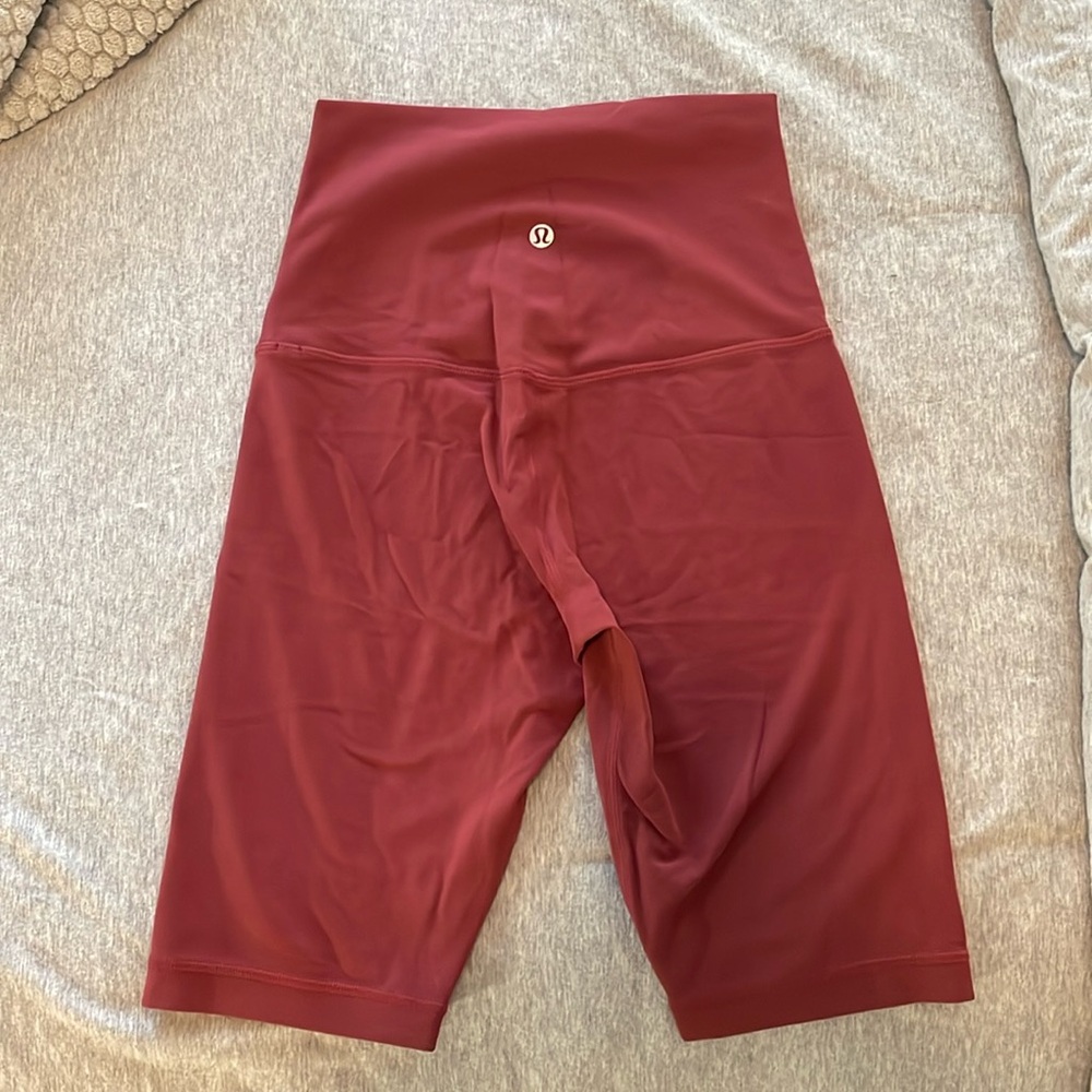 lululemon Align High Rise Short 10” - Chianti (4) - Like New